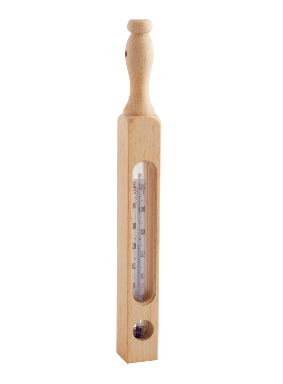 Wooden Bath Thermometer