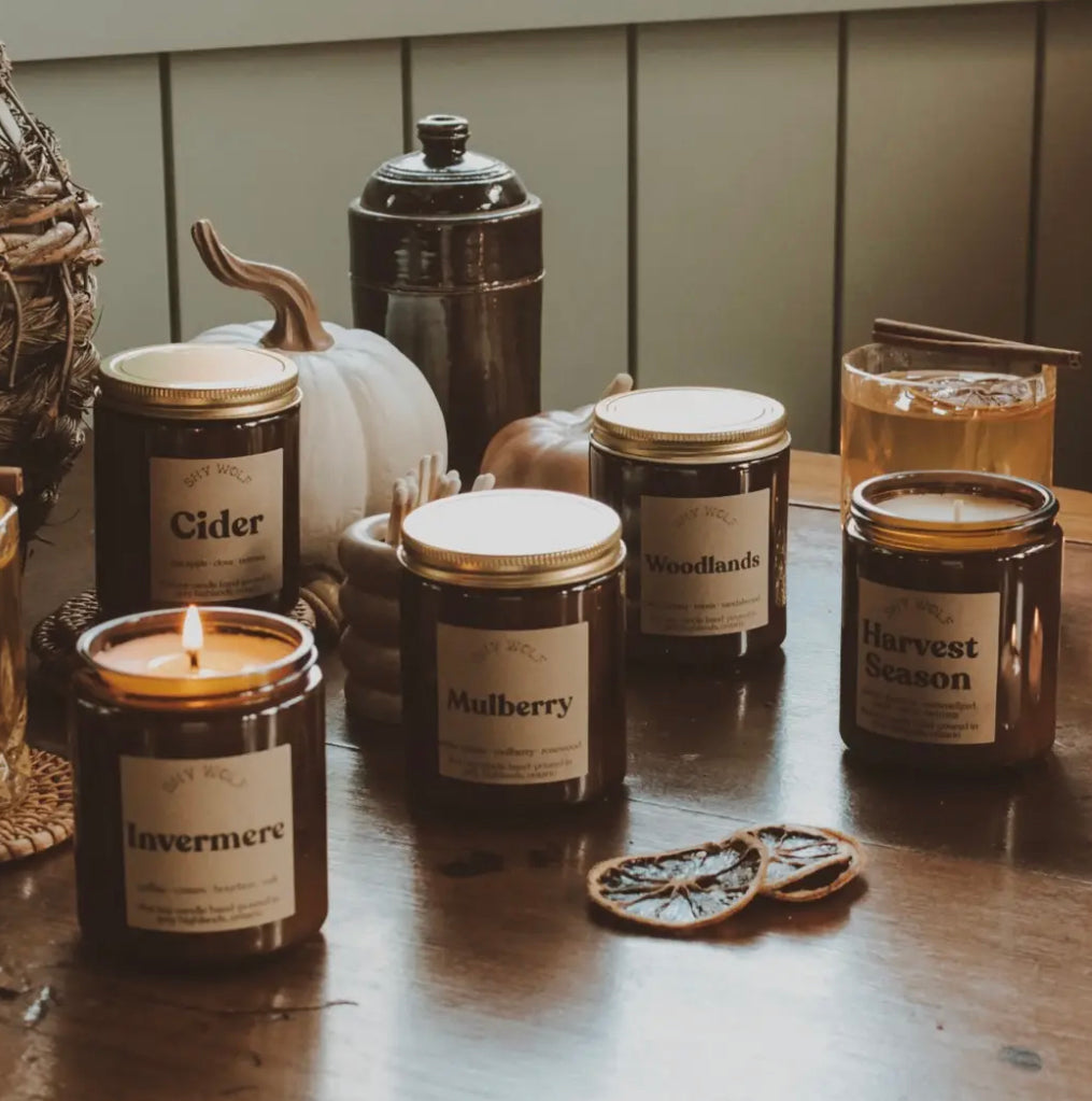 Fall Season Candles | Shy Wolf