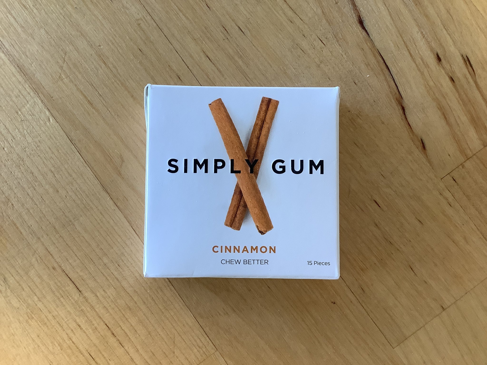 Plastic-free Chewing Gum