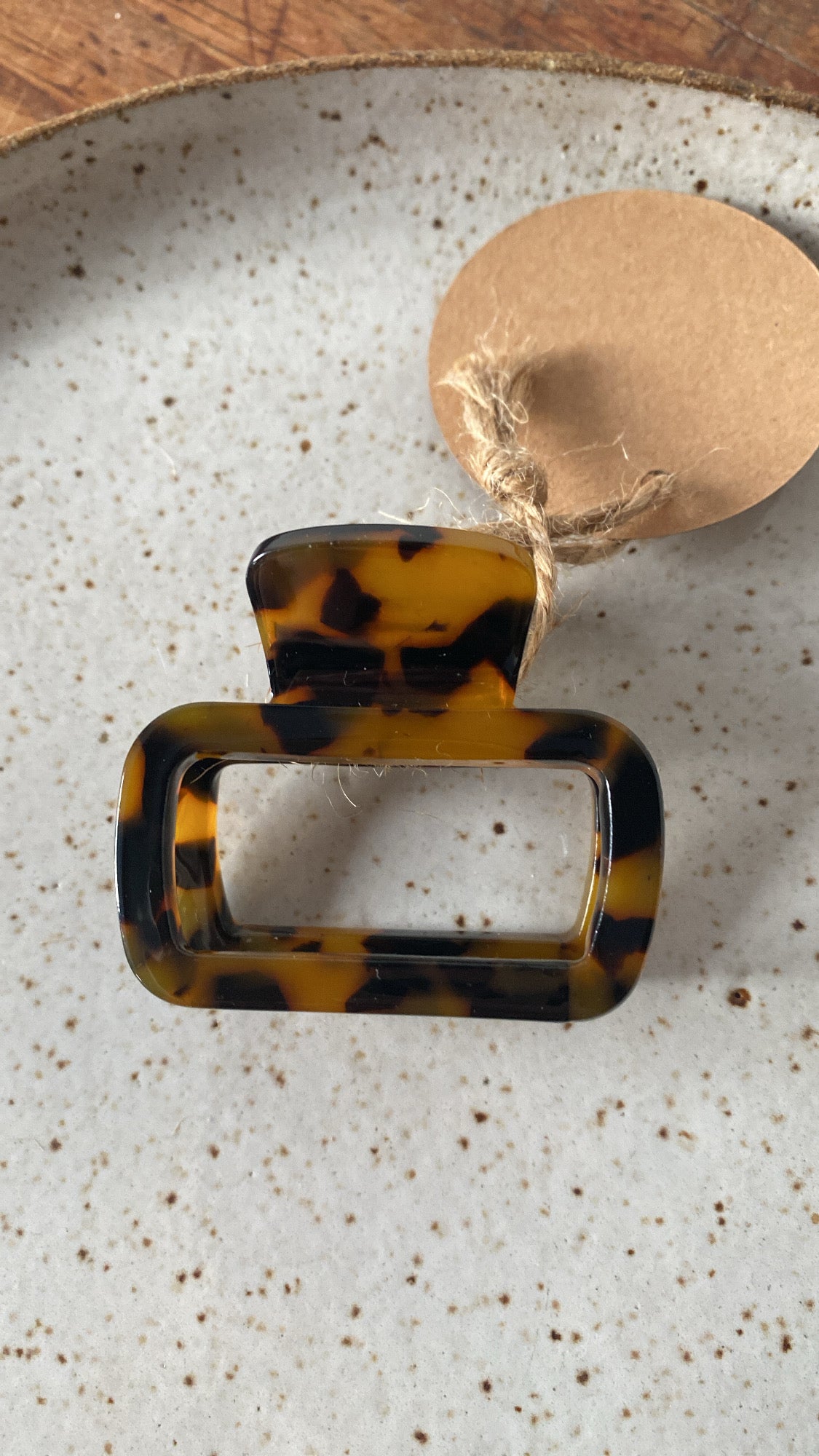 The Ashley | Cellulose Acetate Small Hair Clip