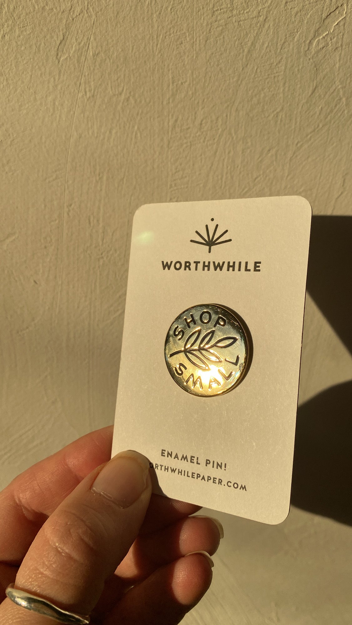 Enamel Pins | Worthwhile Paper