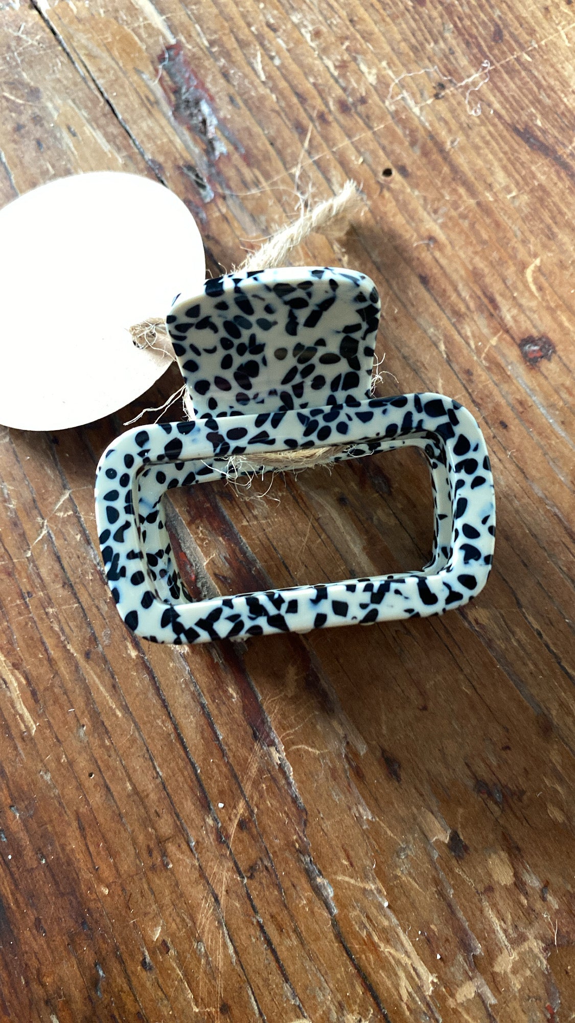 The Ashley | Cellulose Acetate Small Hair Clip