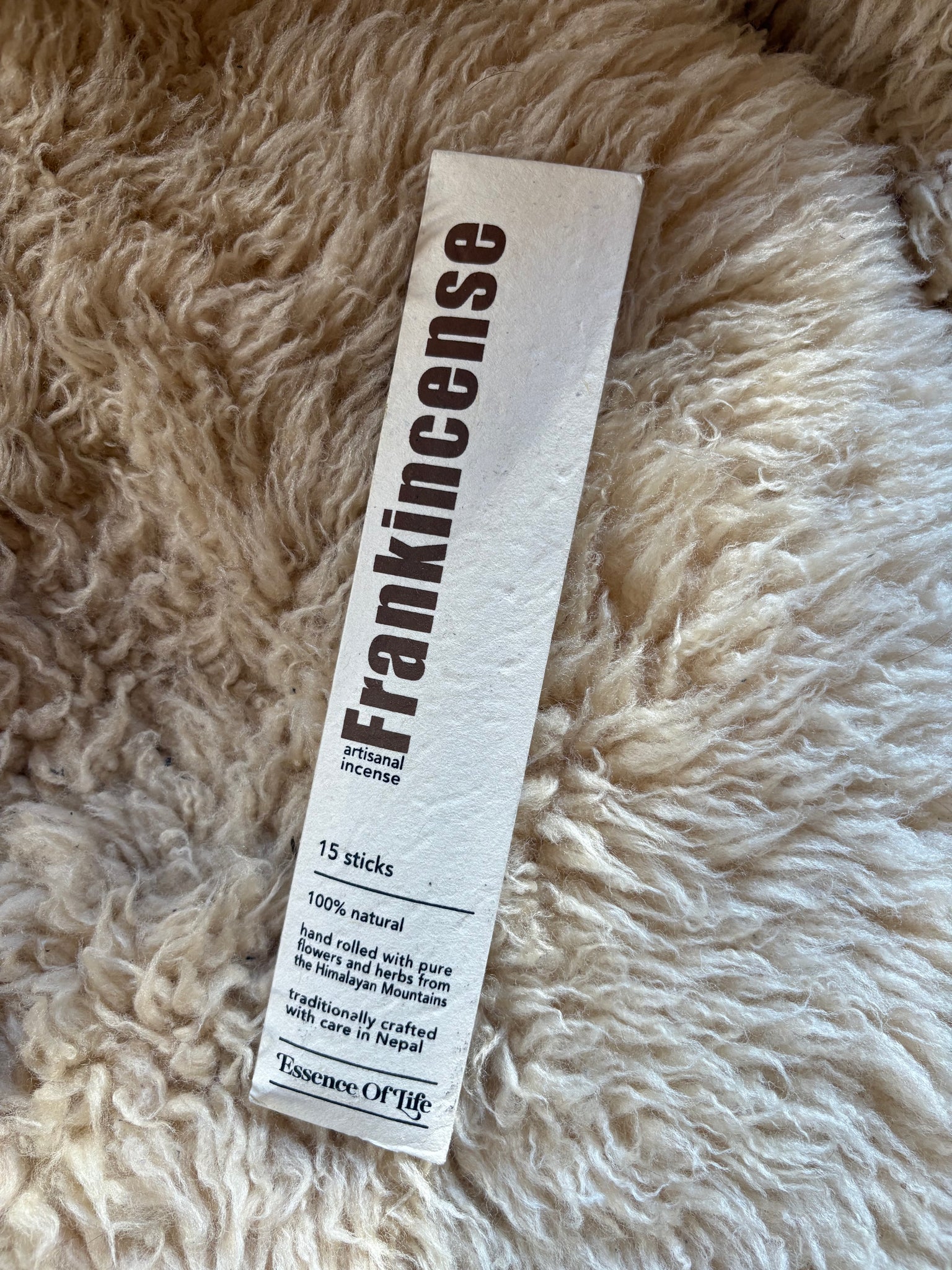 Natural Artisanal Incense | options