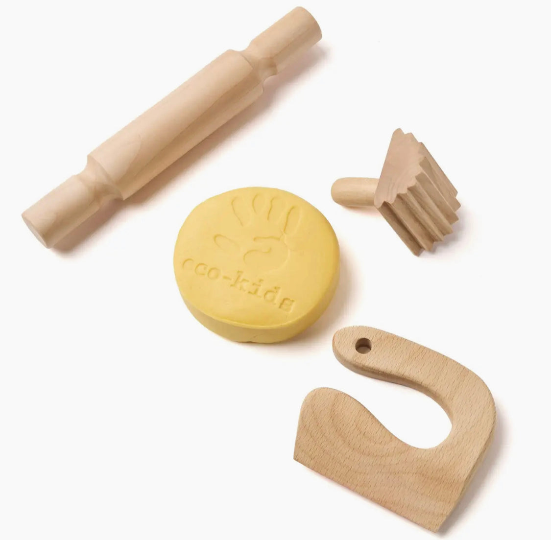 Wooden Play Dough Tools