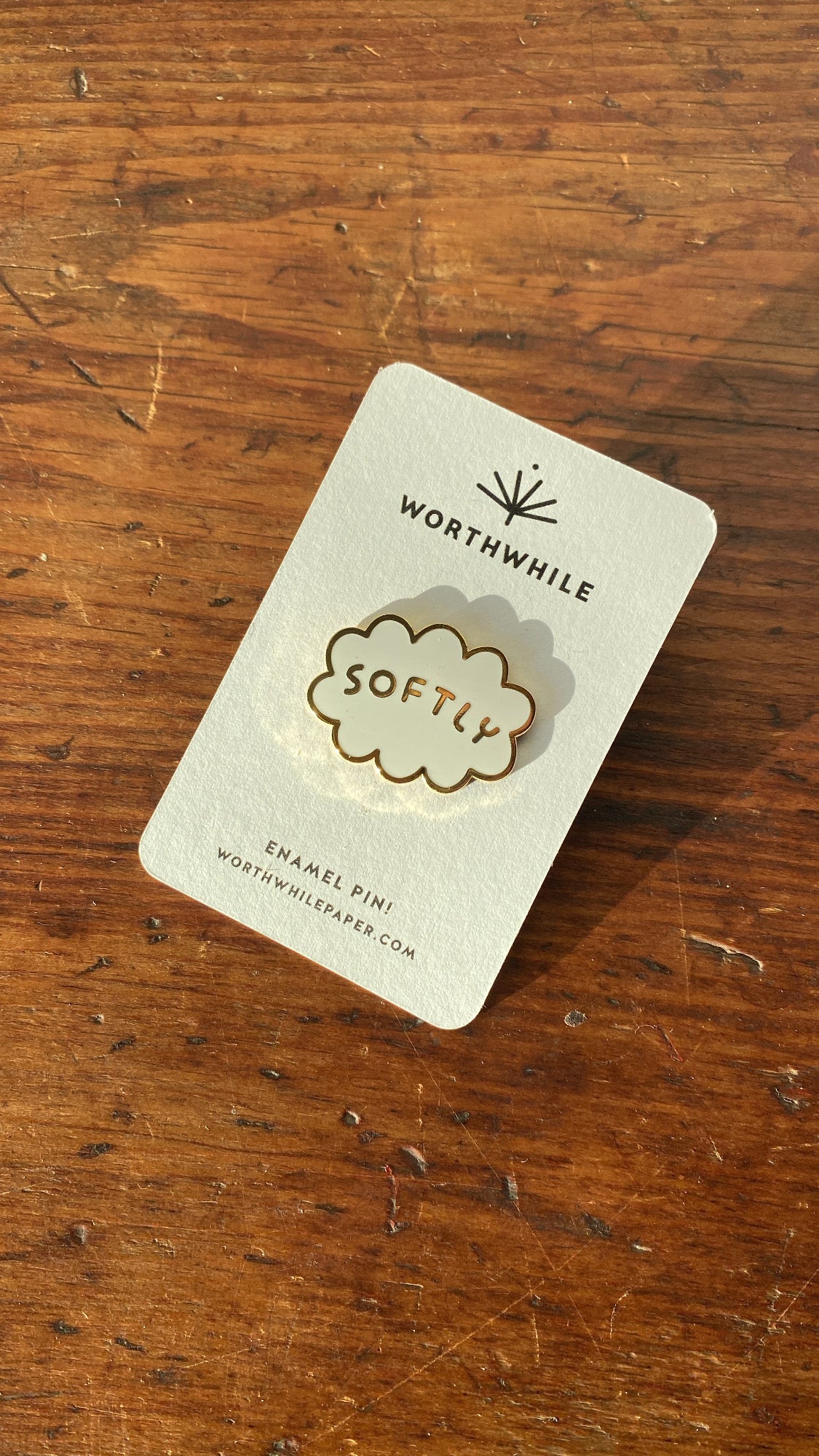 Enamel Pins | Worthwhile Paper