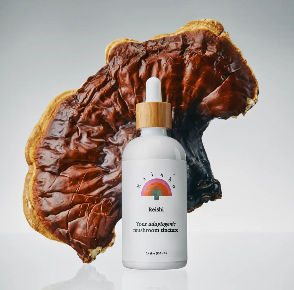 Reishi *adaptogenic* dual extract tincture | Rainbo