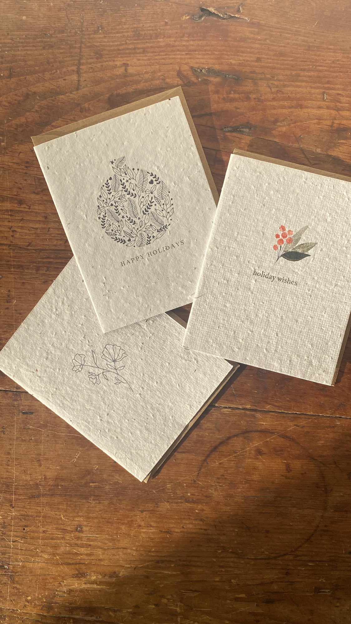Plantable Holiday Cards | Canadian made