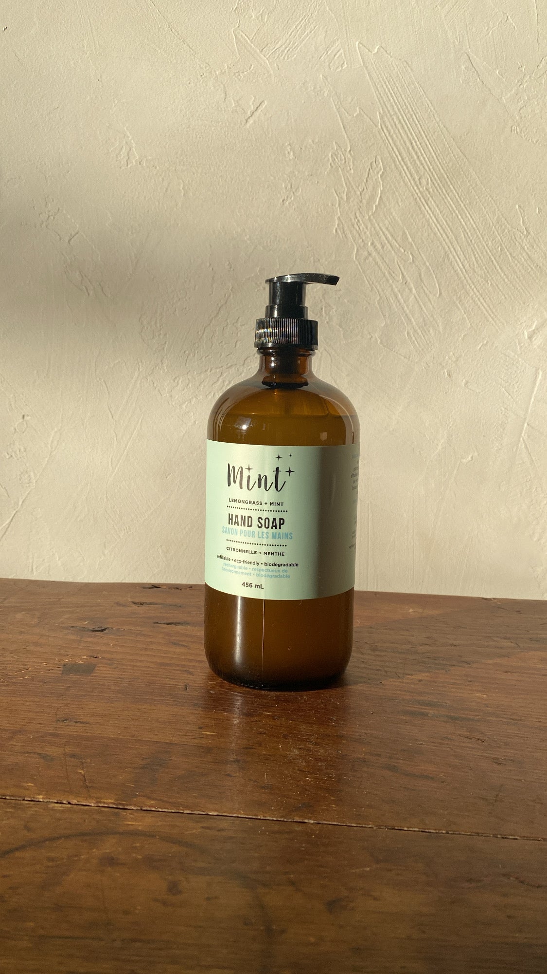 Hand Soap | Lemongrass, Mint + Jojoba