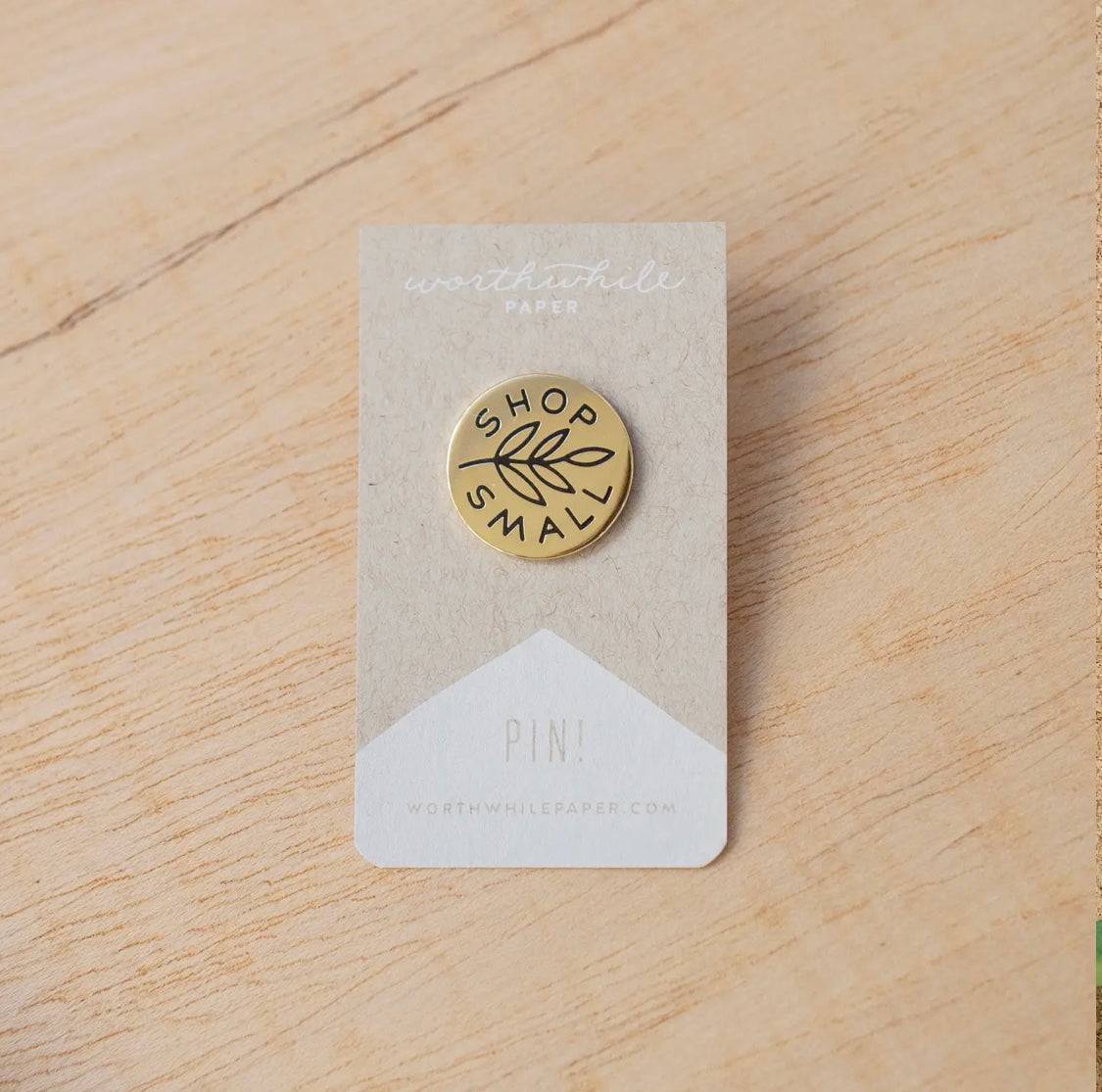 Enamel Pins | Worthwhile Paper