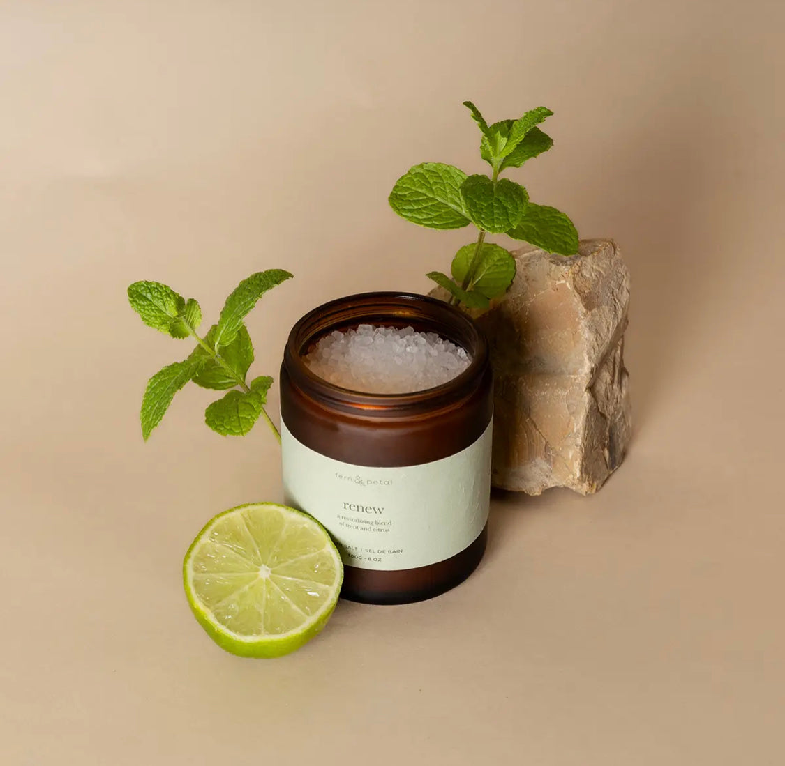 Handcrafted Bath Salts + Milks | essential oil blends