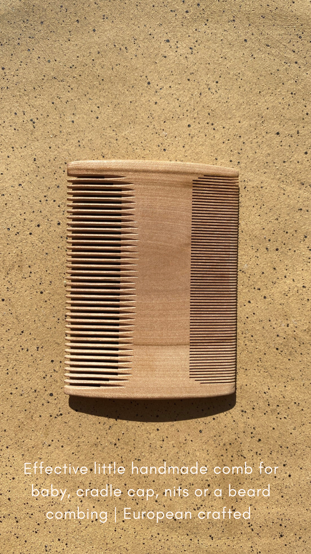 Beard, Baby, or Nit Handmade Comb