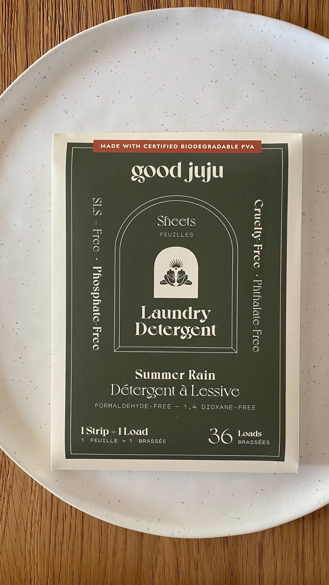 Good Juju Laundry Detergent Strips