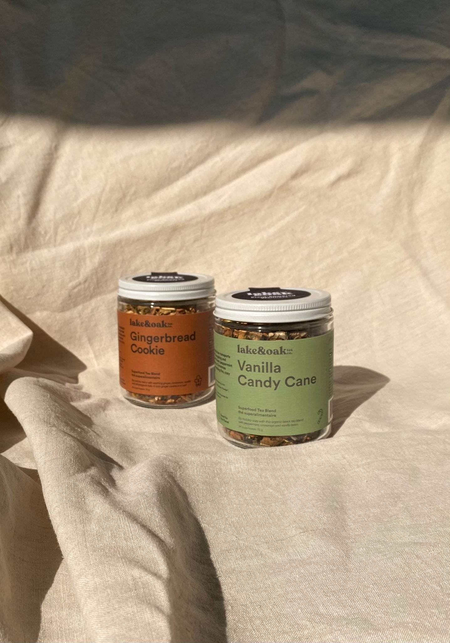 Organic Superfood Tea | Vanilla Candy Cane
