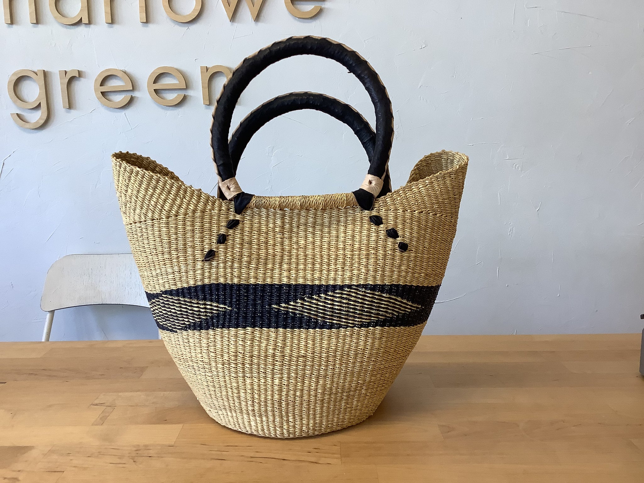 U Shaped Shopper Basket | Big Blue Moma