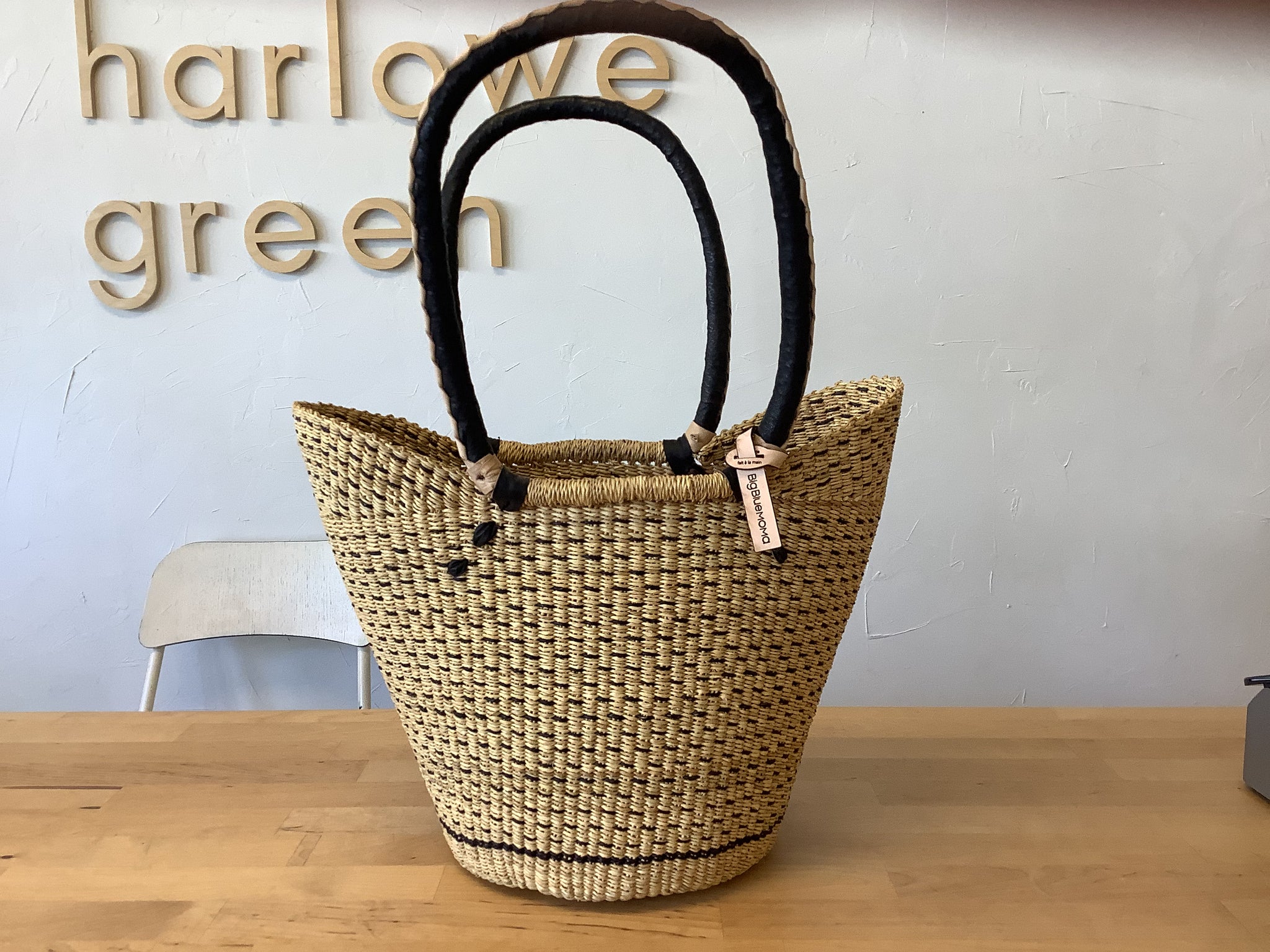 Long Handle Shopper Baskets | Big Blue Moma
