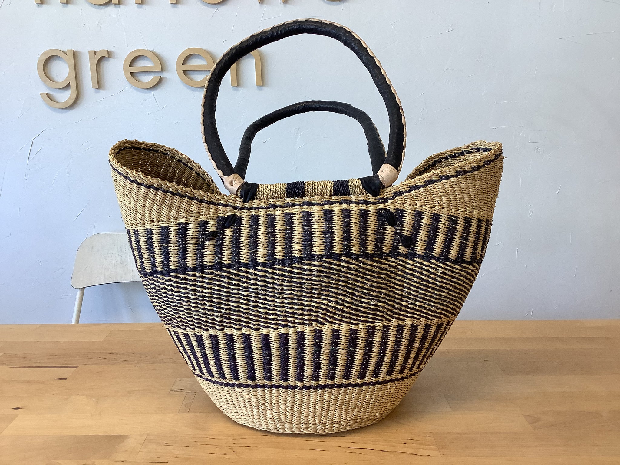 Long Handle Shopper Baskets | Big Blue Moma