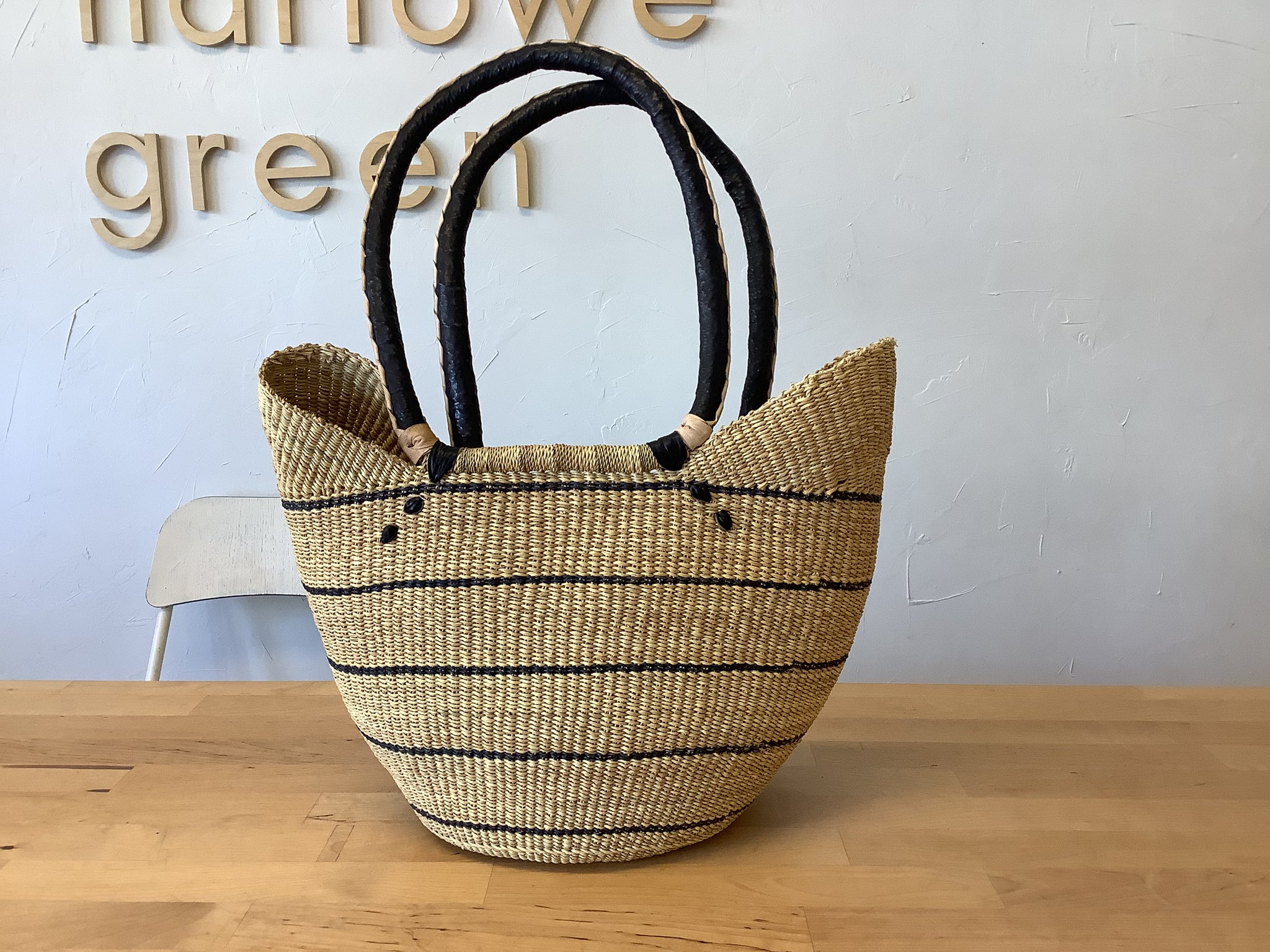 Long Handle Shopper Baskets | Big Blue Moma