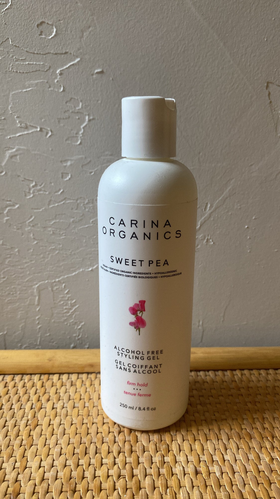 Hair Styling Gel | Carina Organics Sweet Pea