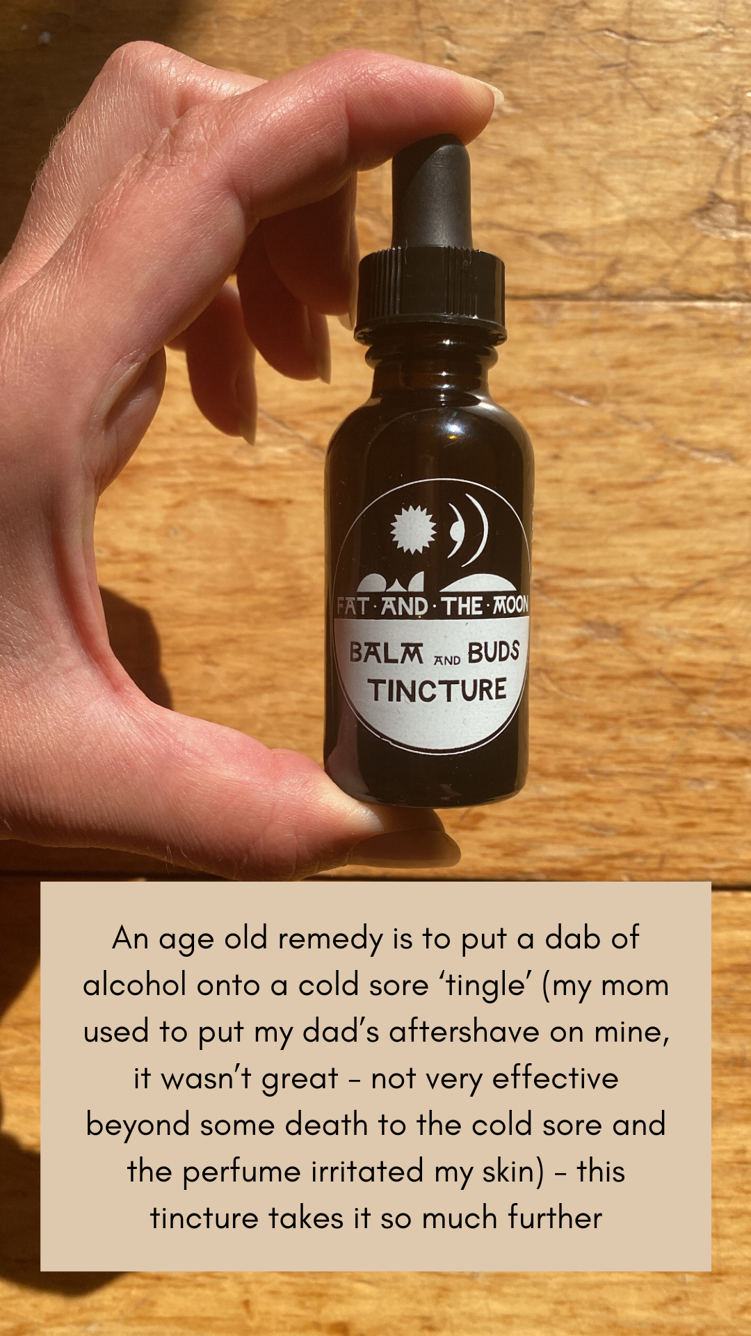 Balm + Buds Tincture | Cold Sore + Chapped Lips