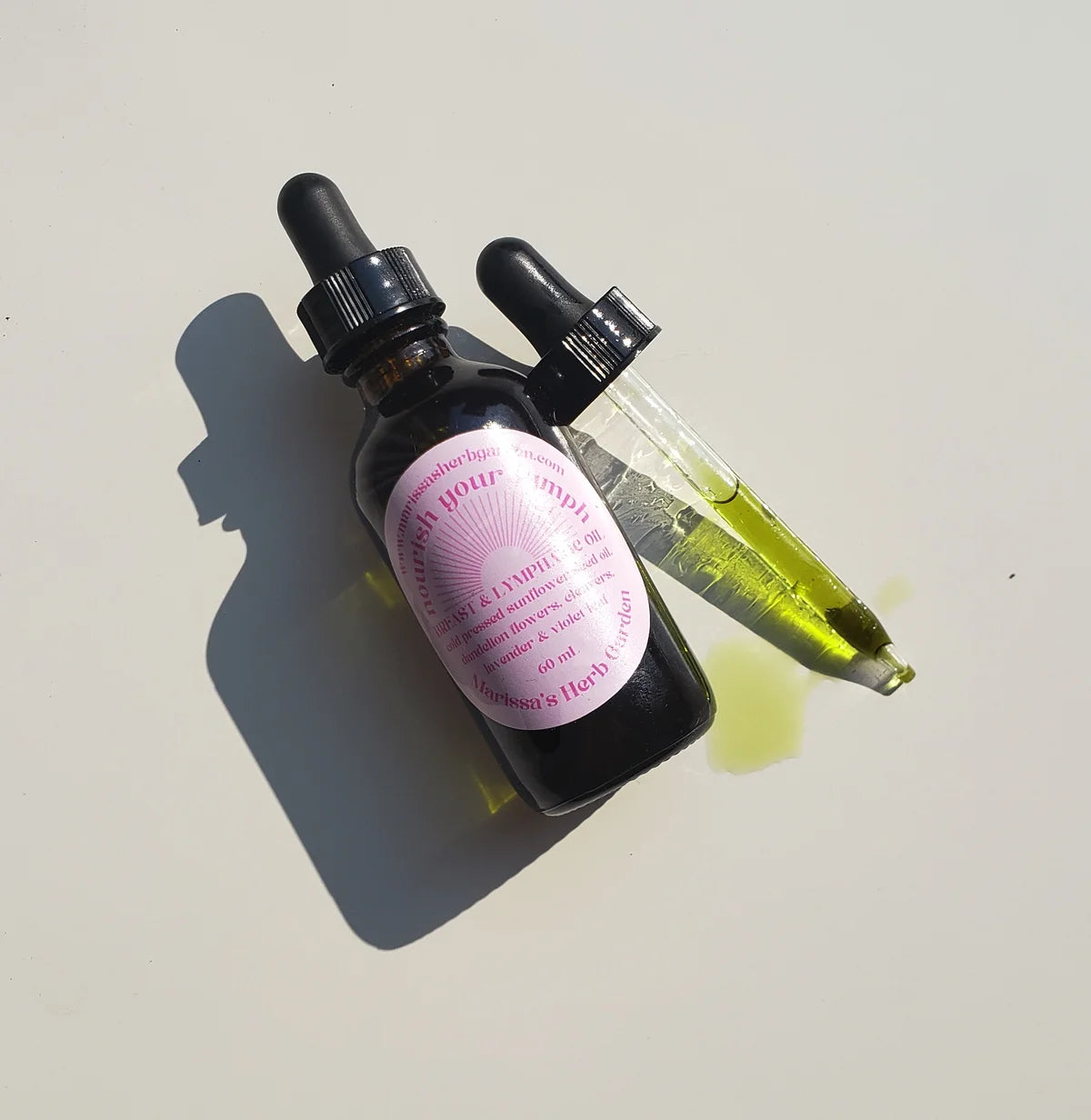 Lymphatic Herbal Massage Oil