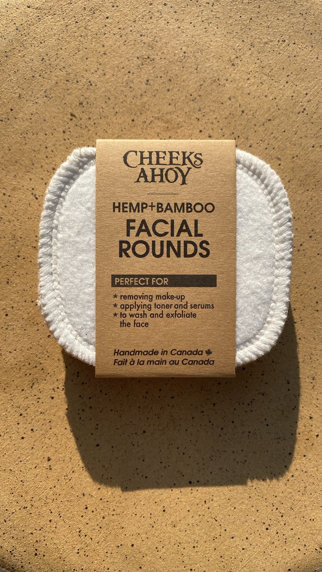 Reusable Facial Rounds | Hemp + Bamboo