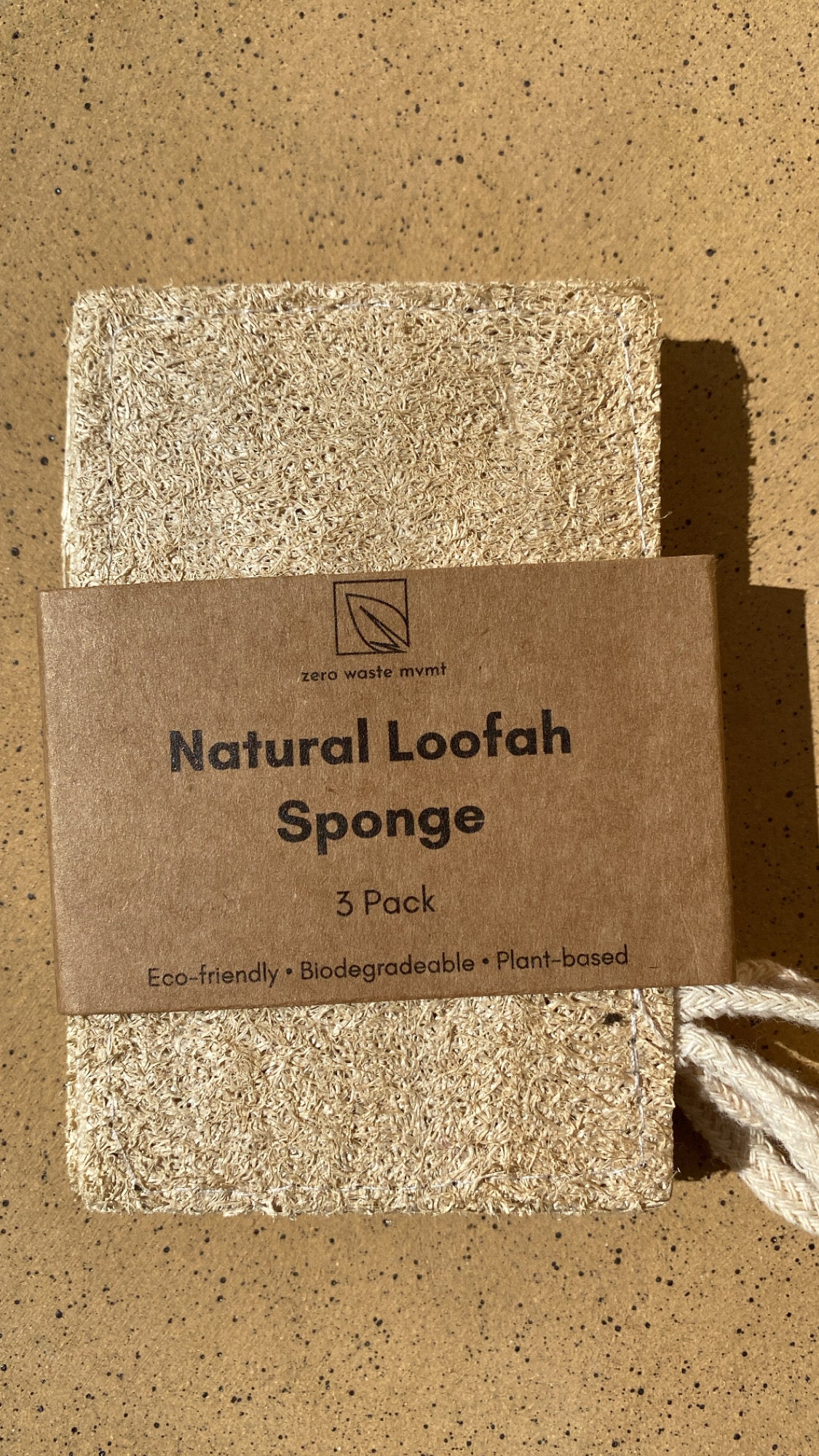 Natural Loofa Sponges | set of 3