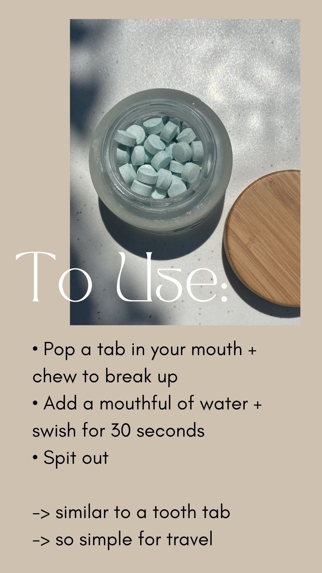 Mouthwash Tablets | Jars + Refills
