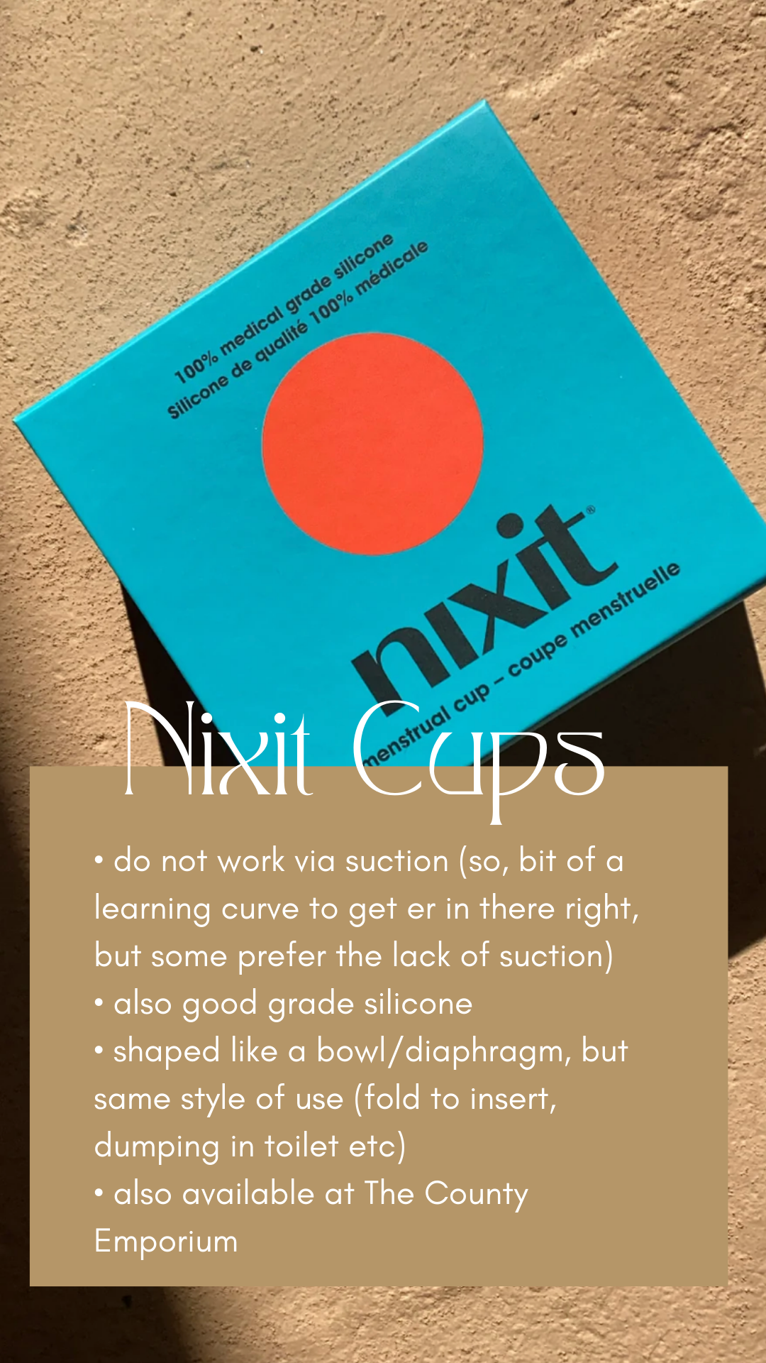 Menstrual Cups | Nixit