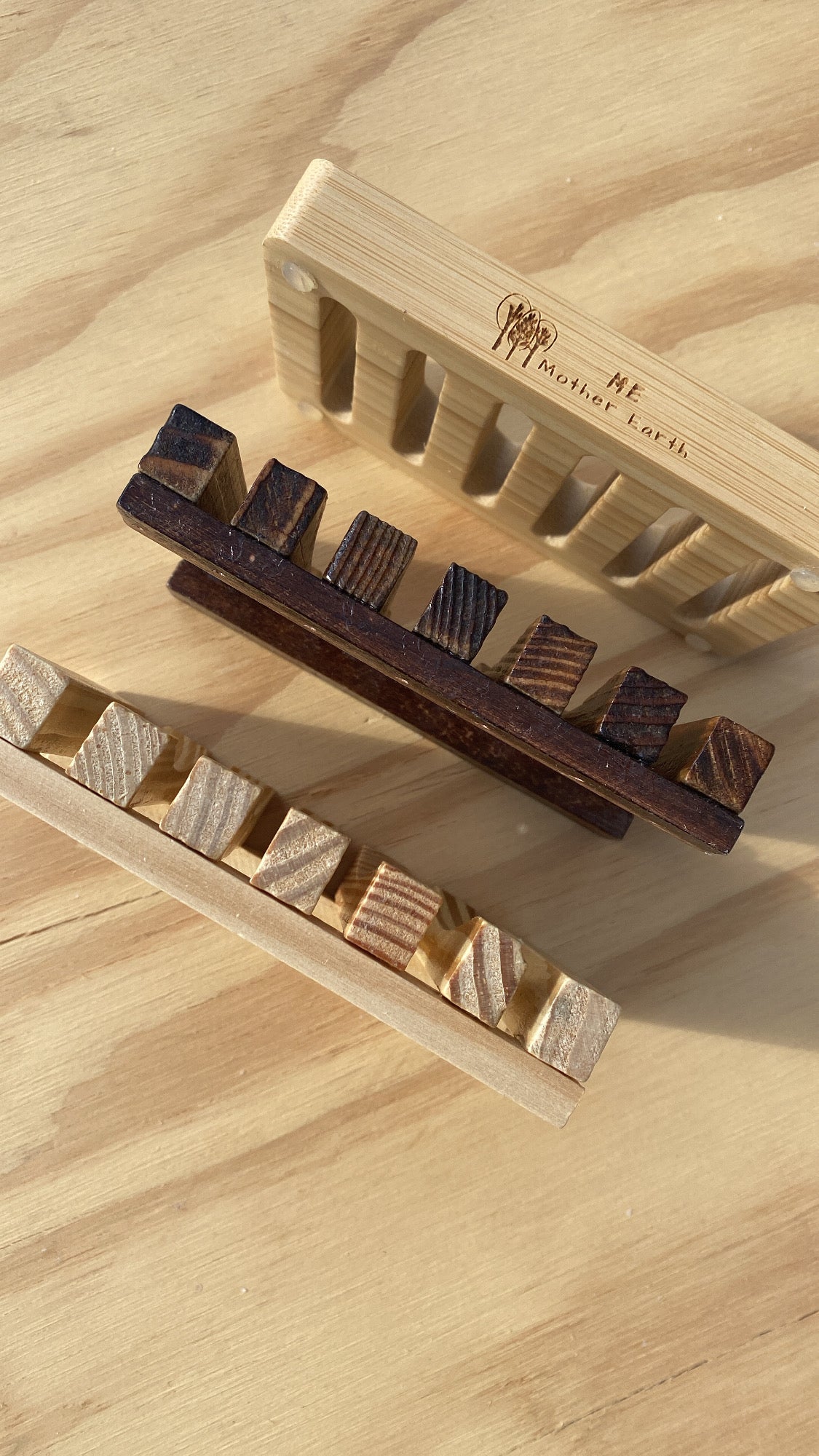 Bamboo + Wood Soap Trays | options