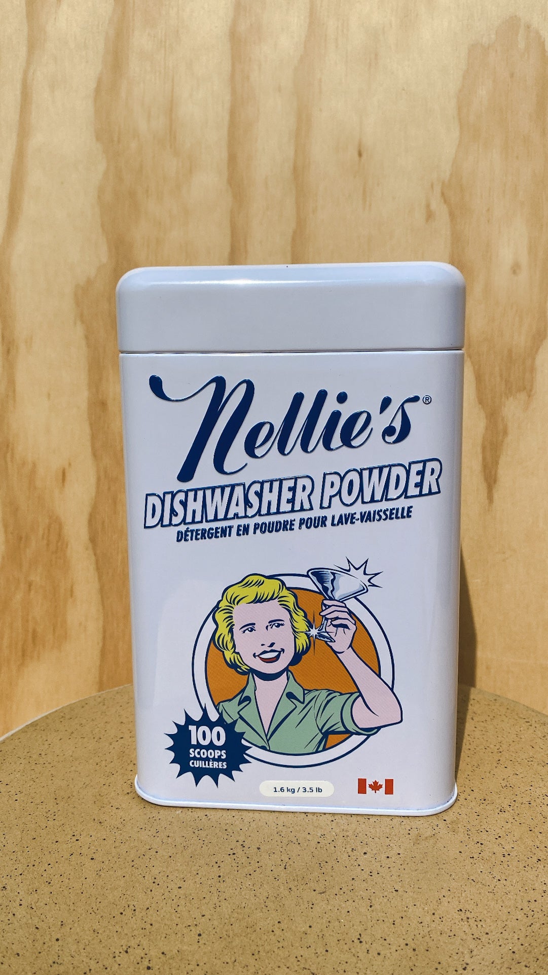 Dishwashing Powder Tins + Refills | Nellie's