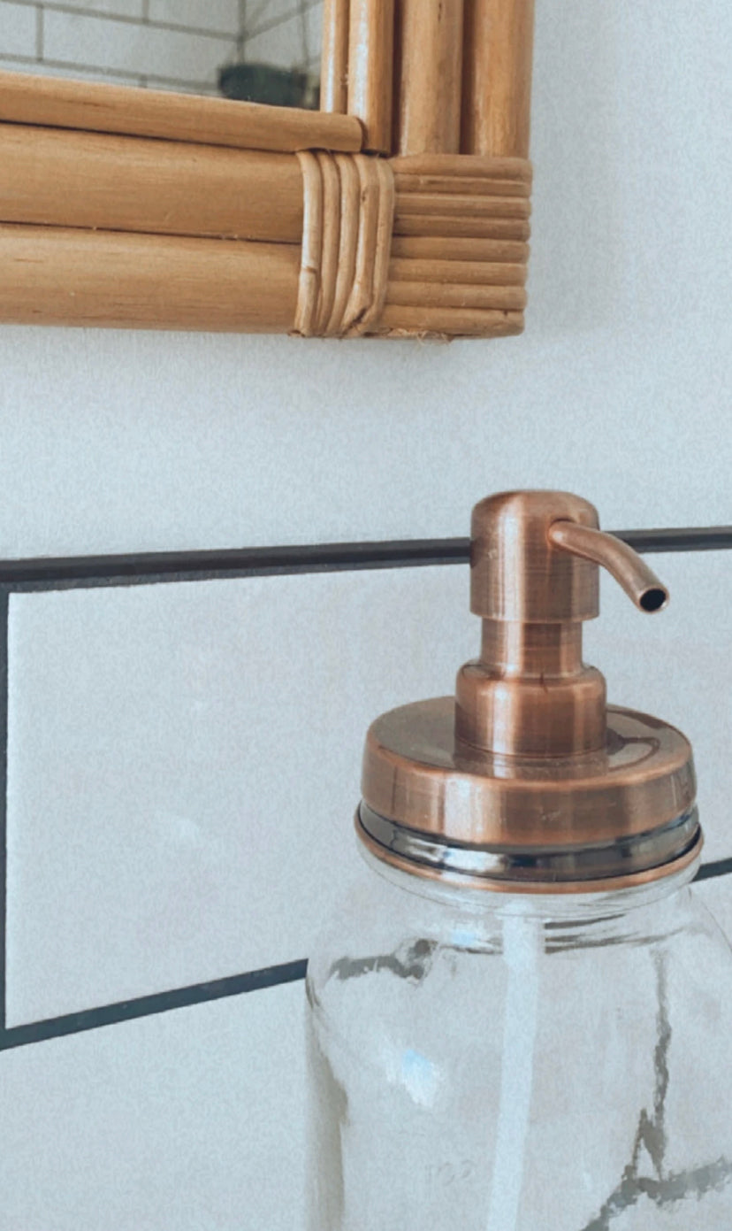 Stainless Steel Mason Jar Pump Tops | options