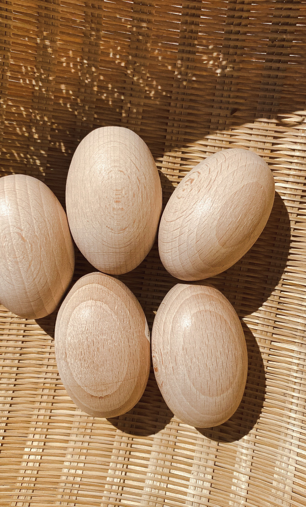 Beechwood Darning Egg