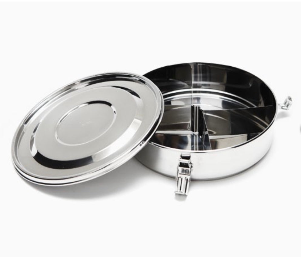 Divided Airtight Container | Stainless Steel