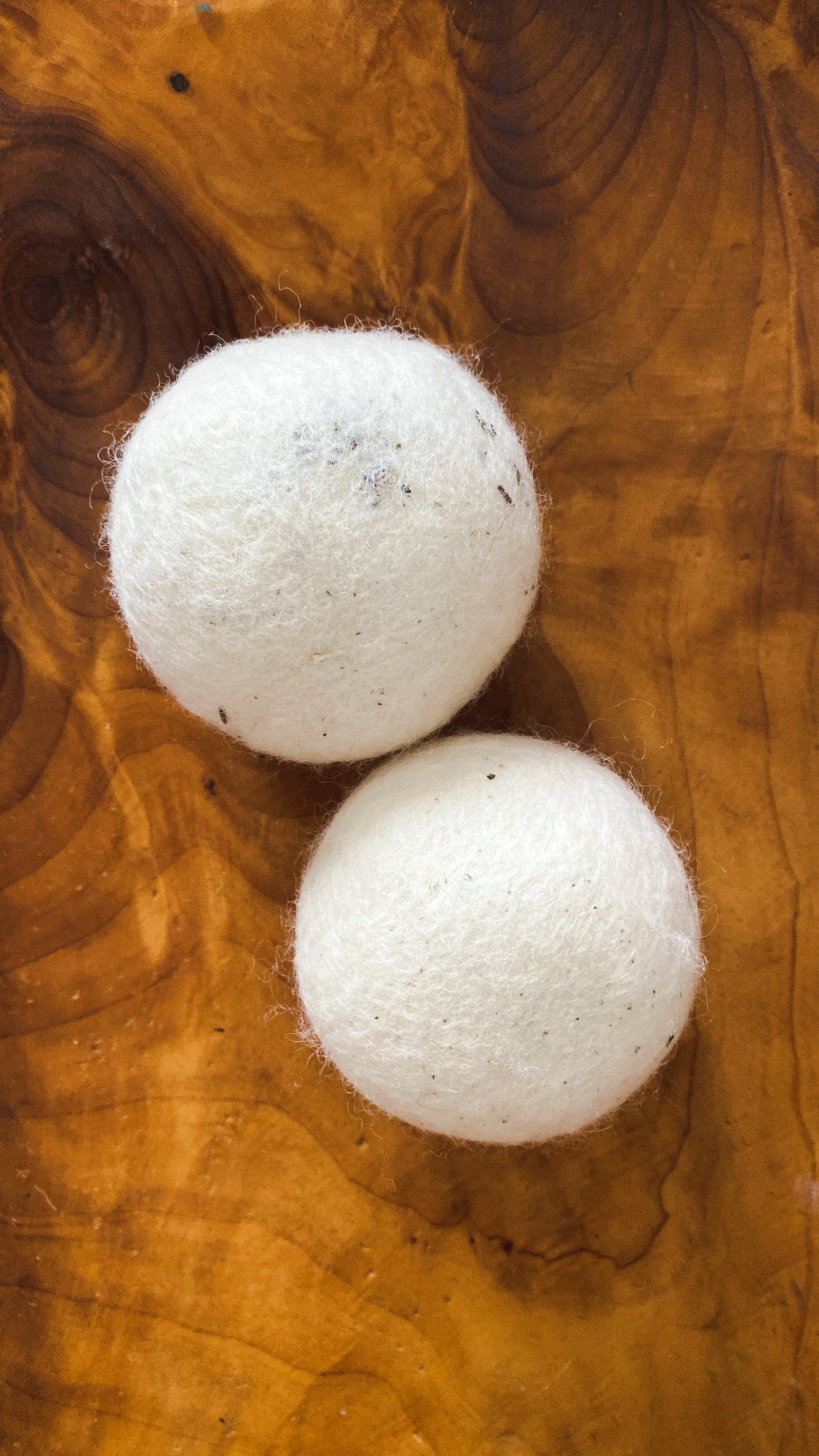 Catnip Infused Wool Balls | Set of 2