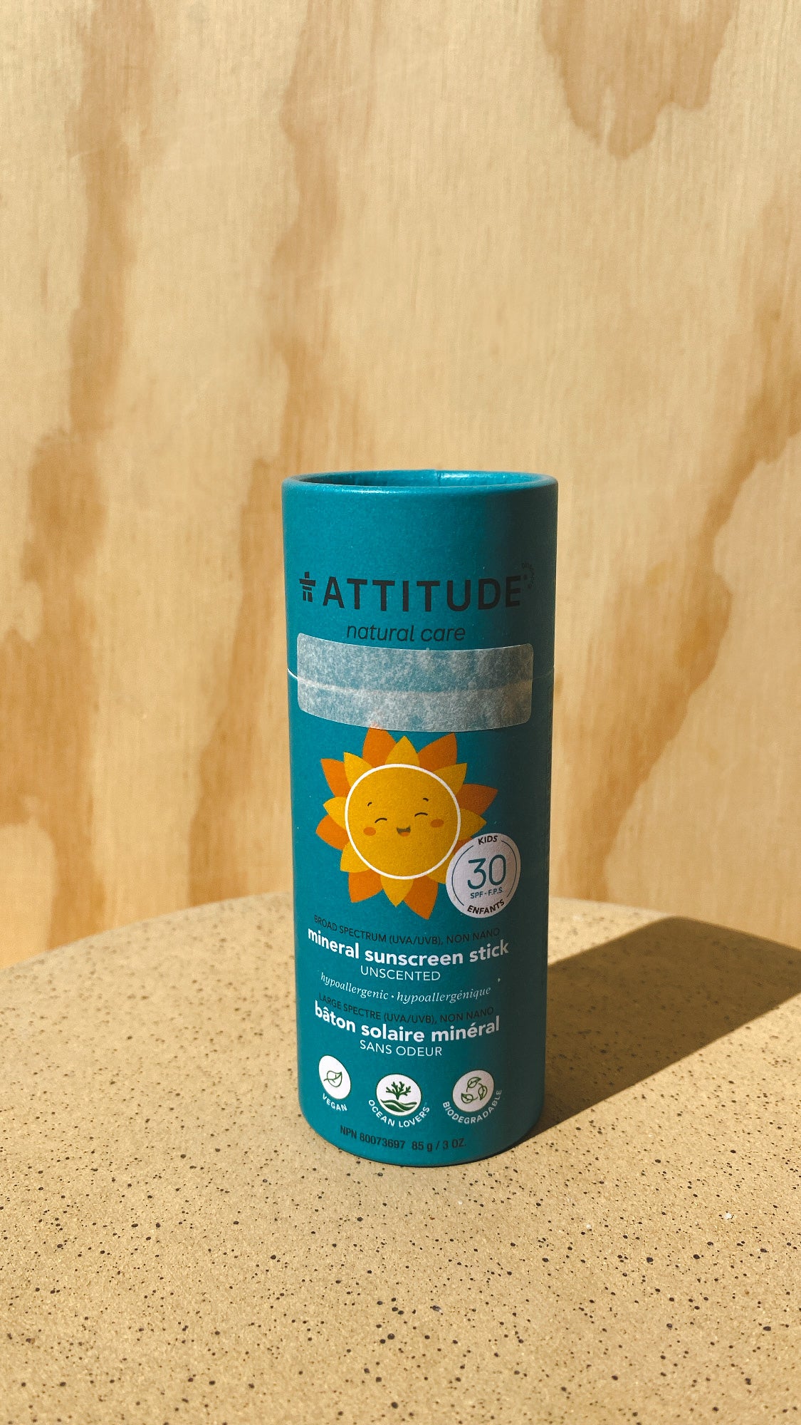 Attitude Mineral Plastic-free Sunscreen Stick | Children