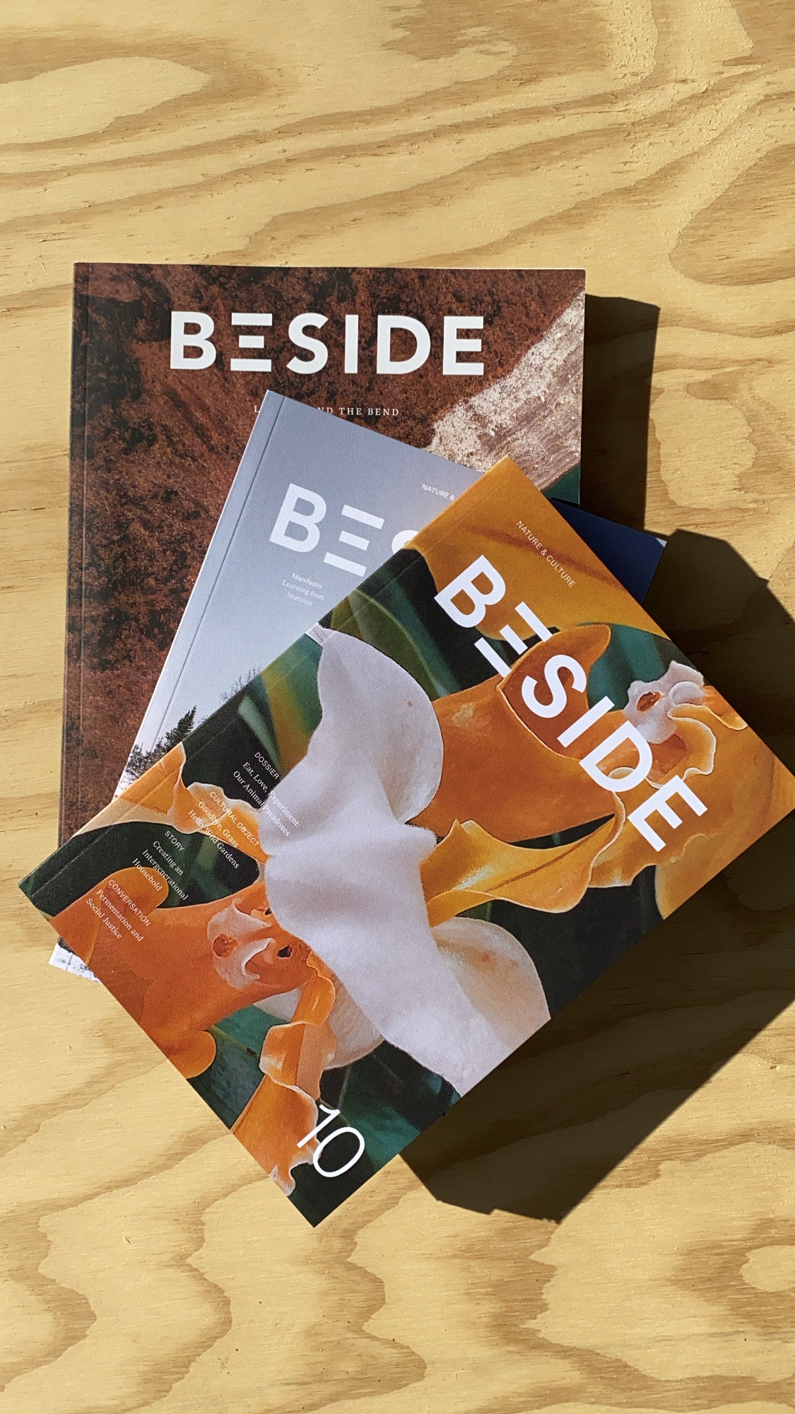 BESIDE Independent Magazine | at the crossroads of nature + culture