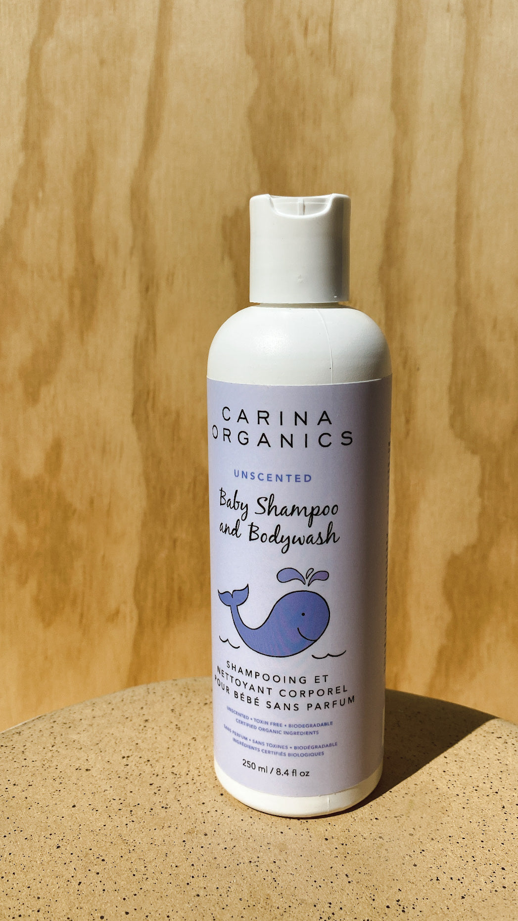 Baby + Children's Unscented Shampoo + Wash | Carina Organics