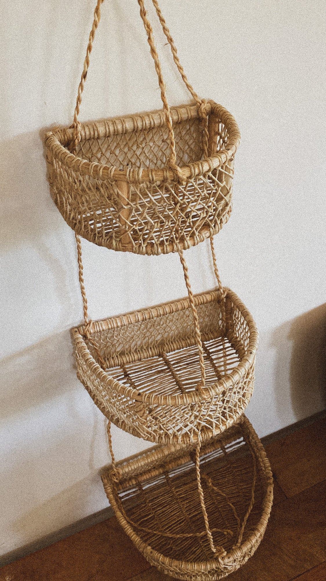Crescent Hanging Basket