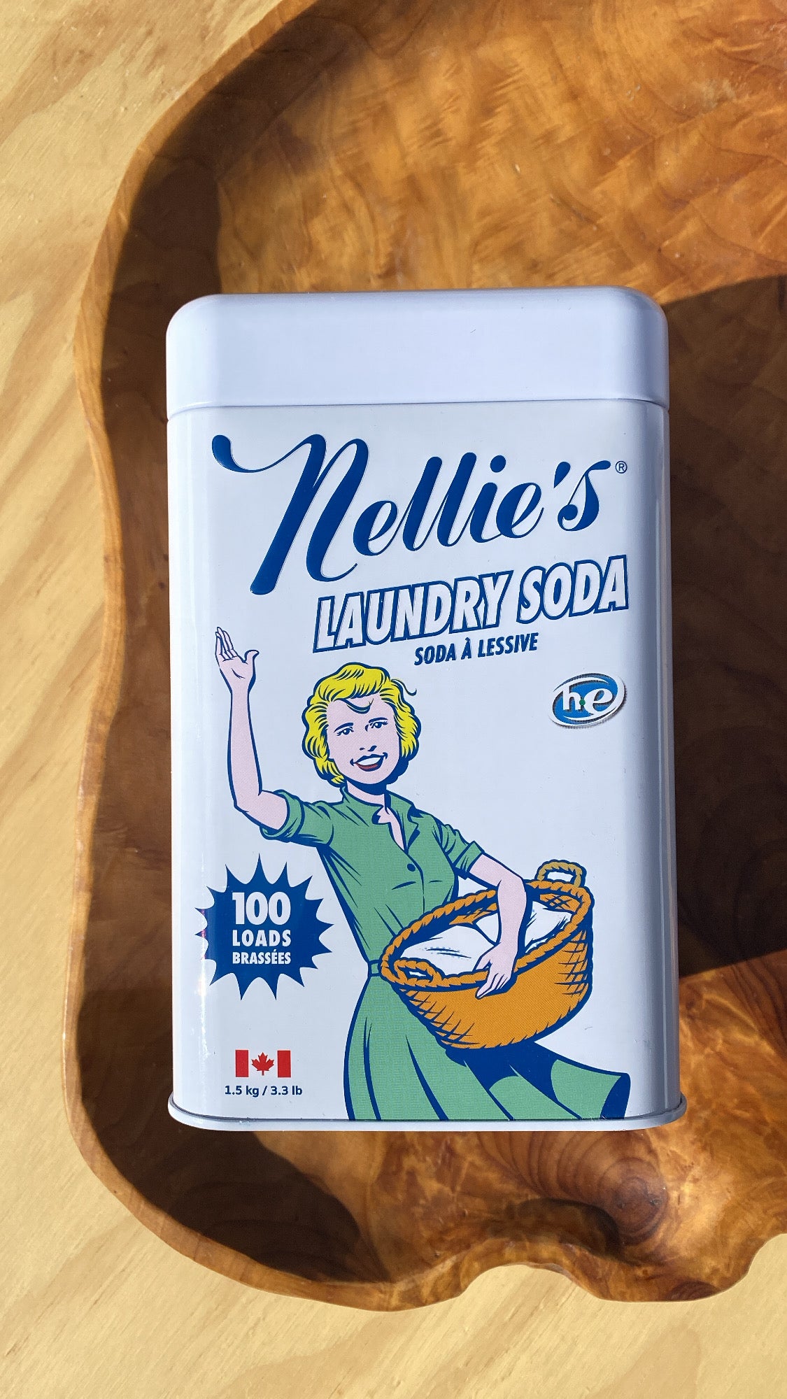 Laundry Detergent Soda Tins + Refills | Nellie's