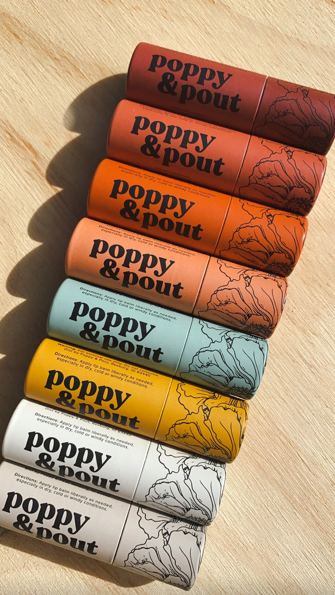 Flower-Powered Lip Balm | Poppy + Pout