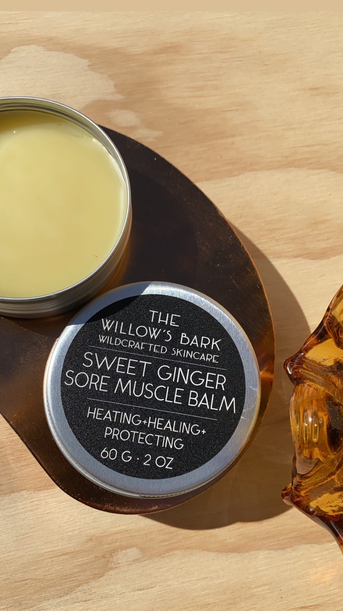 Sweet Ginger + Sore Muscle Balm